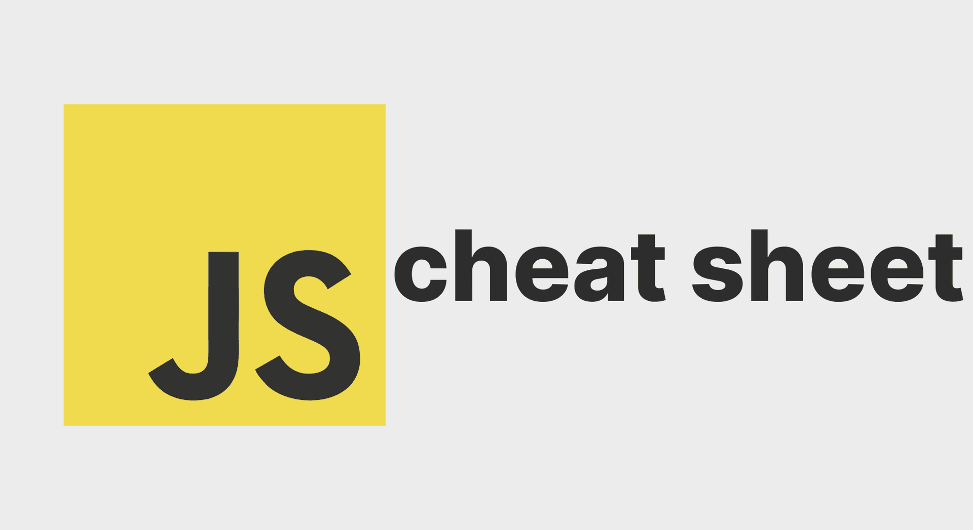 JavaScript Cheat Sheet: Essential Code Snippets